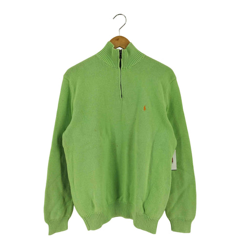 ポロバイラルフローレン Polo by RALPH LAUREN ハーフジップコットンセーター メンズ JPN:L