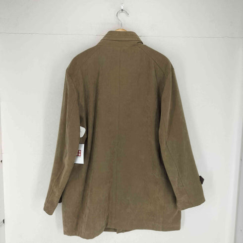 BALLESTRINO ライナー付き フェイクスエード コート メンズ 3L
