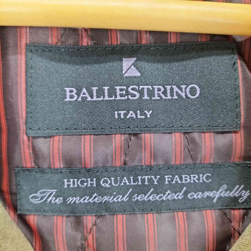 BALLESTRINO ライナー付き フェイクスエード コート メンズ 3L