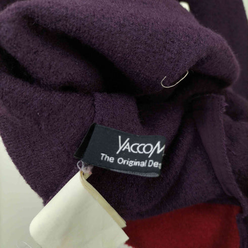 ヤッコマリカルド YACCO MARICARD バイカラー ウールコート レディース JPN:4
