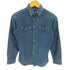 ラングラー Wrangler 80S WESTERN SHIRTS デニム L/S ウエスタン シャツ メンズ