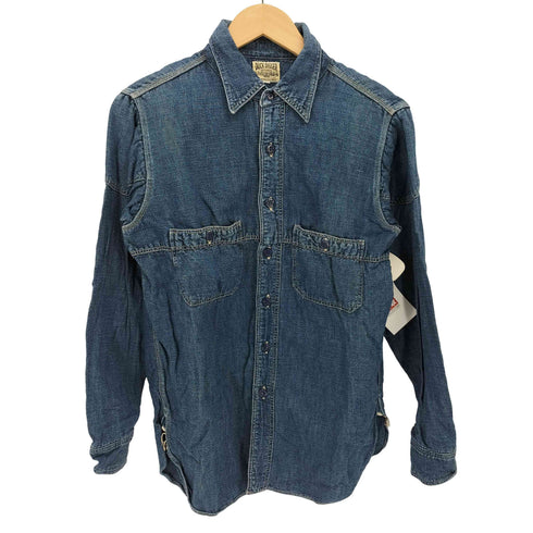 ウエアハウス WAREHOUSE ロングスリーブ デニムシャツ メンズ import:S