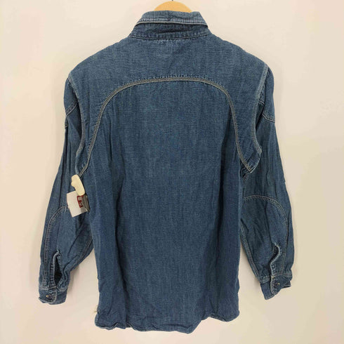 ウエアハウス WAREHOUSE ロングスリーブ デニムシャツ メンズ import:S