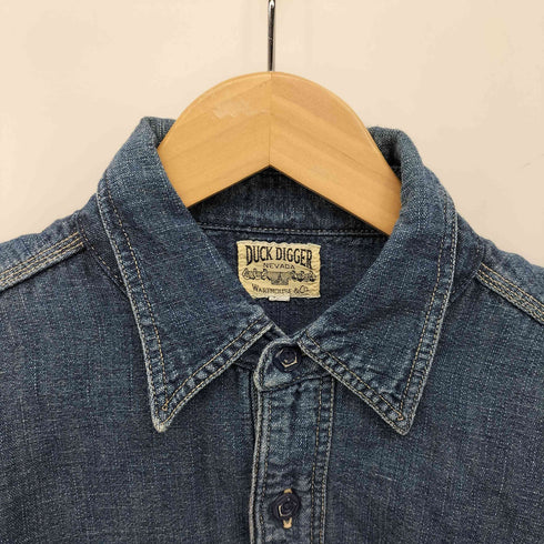 ウエアハウス WAREHOUSE ロングスリーブ デニムシャツ メンズ import:S