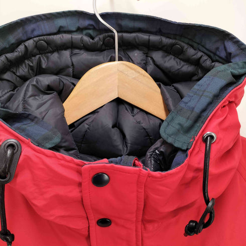 ヴァンヂャケット VAN JAC 裏地ブラックウォッチ ライナー付き フーデッド 中綿ジャケット メンズ JPN:M