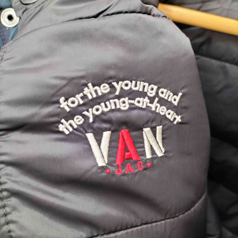 ヴァンヂャケット VAN JAC 裏地ブラックウォッチ ライナー付き フーデッド 中綿ジャケット メンズ JPN:M