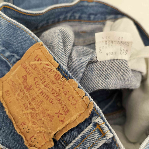 リーバイス Levis 80S USA製 ボタン裏刻印552 サンアンジェロ工場製 501xx ボタンフライ 5ポケット ストレート デニム パンツ 87年製 ハチナナ 黒文字 メンズ W29L31