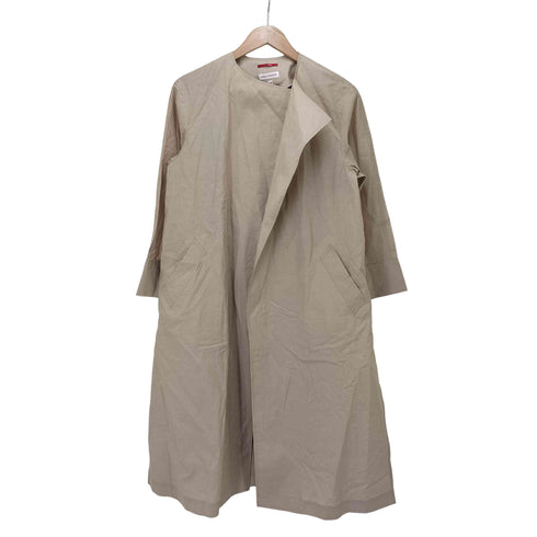 ドレステリア DRESSTERIOR ノーカラーエアリーコート レディース 34