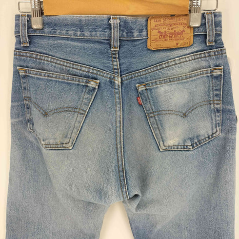 リーバイス Levis 80S USA製 ボタン裏刻印552 サンアンジェロ工場製 501xx ボタンフライ 5ポケット ストレート デニム パンツ 赤文字 メンズ W29L34