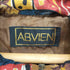 ABVIEN シルク100 総柄ジップジャケット メンズ M