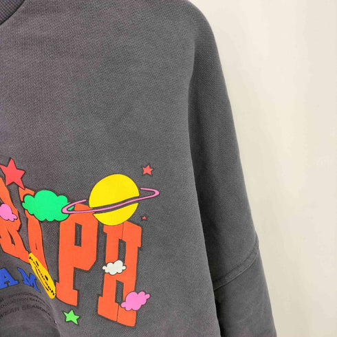 パラグラフ PARAGRAPH SMILE TEAM LOGO SWEAT SHIRT フロントプリント スウェット メンズ