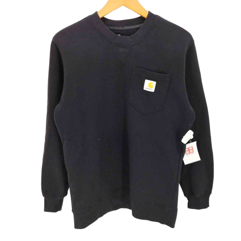カーハート Carhartt メキシコ製 ロゴ刺繍 プルオーバー スウェット メンズ import:S