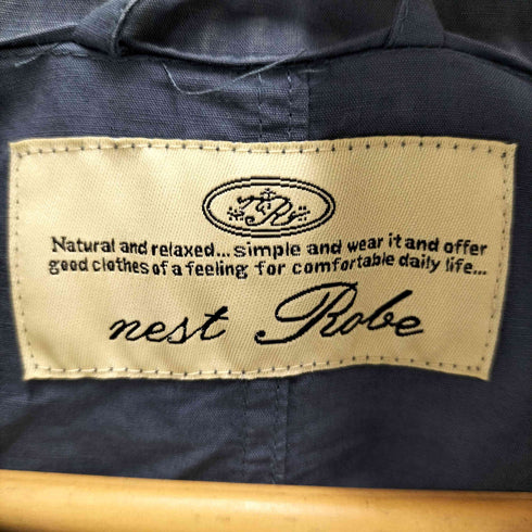 ネストローブ nest Robe リネンコート レディース