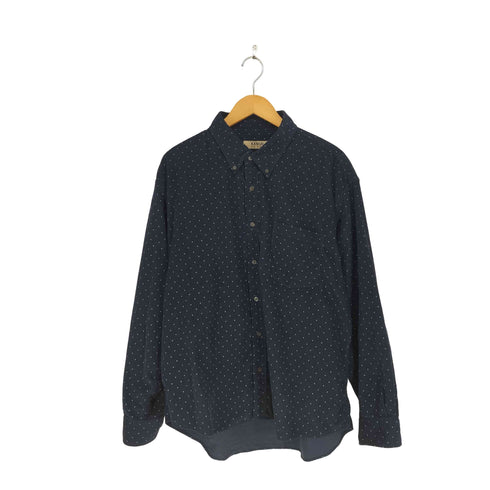 カンサイジーンズ KANSAI JEANS ドット柄コーデュロイBDシャツ メンズ 3L