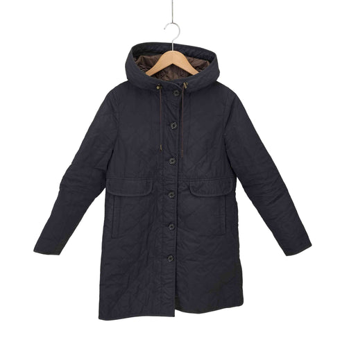 マッキントッシュフィロソフィー MACKINTOSH PHILOSOPHY キルティング フーデッド コート レディース 38