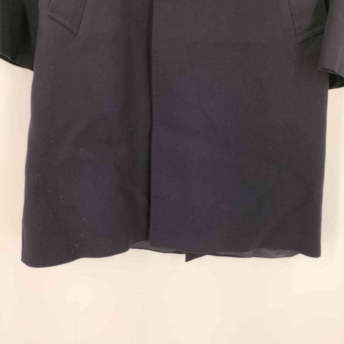 アクアスキュータム AQUASCUTUM 英国製 比翼ステンカラーコート メンズ