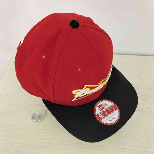 ニューエラ NEW ERA 9FIFTY ORIGINAL FIT Budweiser 刺繍 スナップバックキャップ メンズ