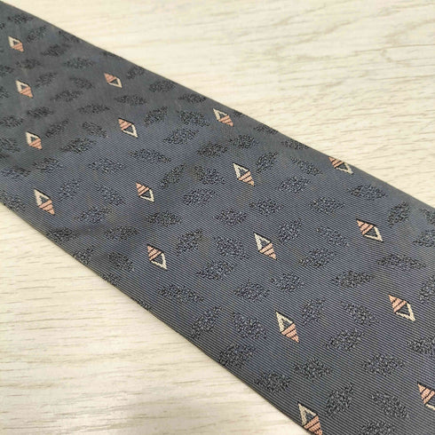 レノマ renoma PARIS 総柄シルクネクタイ メンズ