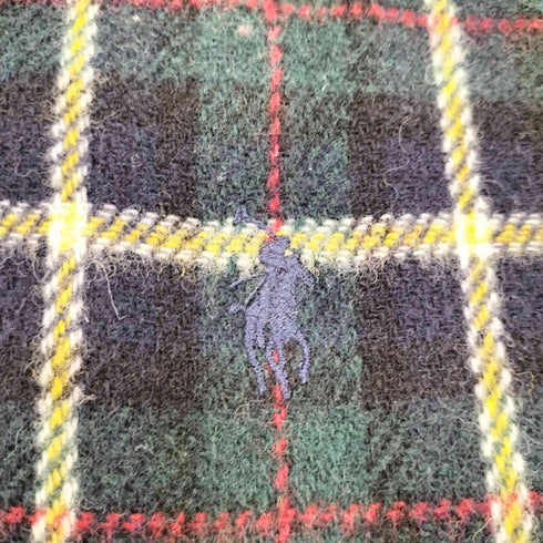 ポロラルフローレン POLO RALPH LAUREN ポニー刺繍チェックマフラー メンズ
