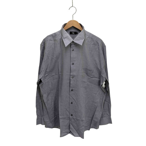 シーケーカルバンクライン ck Calvin Klein L/Sドレスシャツ ビッグサイズ メンズ 3L