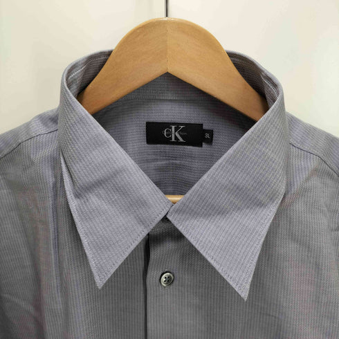 シーケーカルバンクライン ck Calvin Klein L/Sドレスシャツ ビッグサイズ メンズ 3L