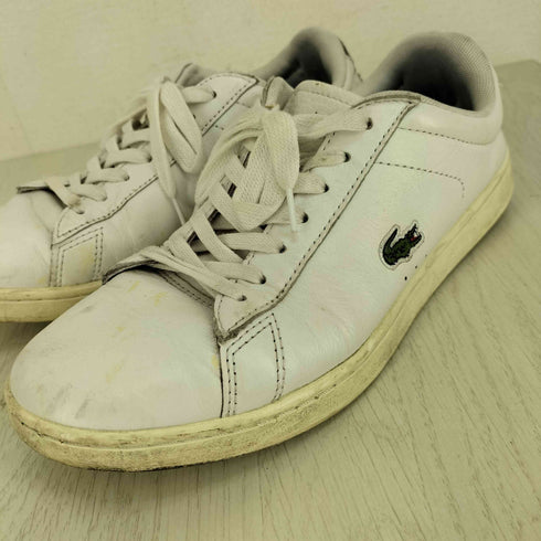 ラコステ LACOSTE レザー ローカットスニーカー レディース UK:5.5