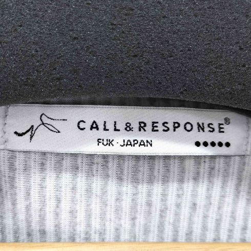 コールアンドレスポンス CALL&RESPONSE コーデュロイ ノーカラージャケット メンズ