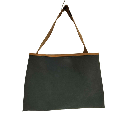 コス COS キャンバス レザー切替 ショルダーバッグ メンズ