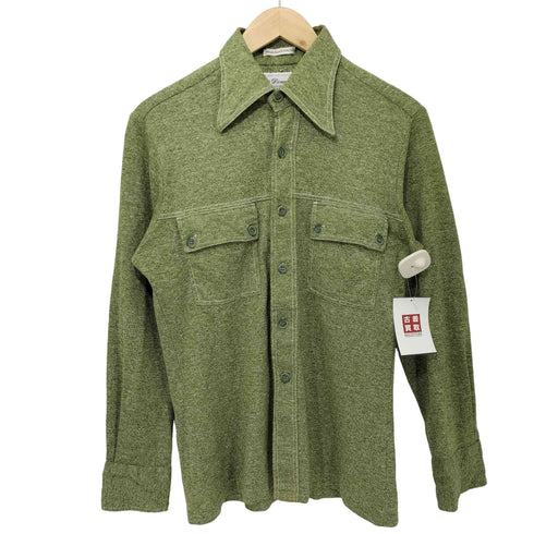 Donegal 60-70s Vintage 襟芯 レギュラーカラー シャツ メンズ import:M