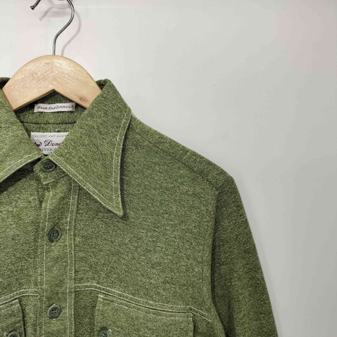 Donegal 60-70s Vintage 襟芯 レギュラーカラー シャツ メンズ import:M