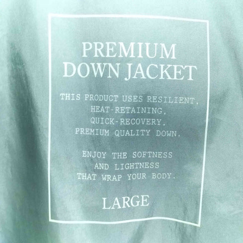 ユニクロ UNIQLO 19AW PREMIUM DOWN JACKET プレミアムダウンジャケット メンズ JPN:L