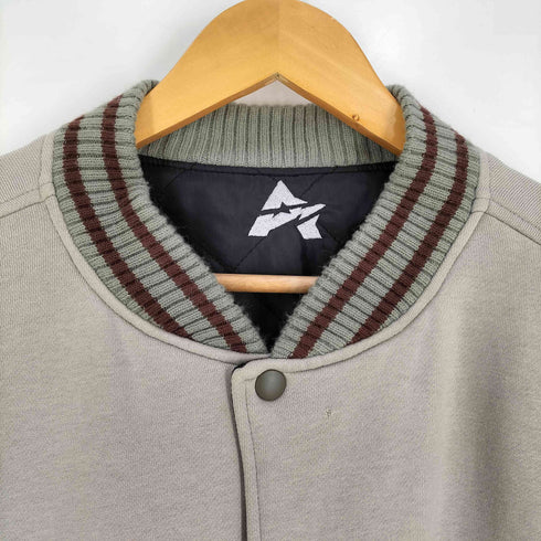 アヴィレックス AVIREX ロゴ刺繍 リバーシブル キルティング スタジャン メンズ import:L