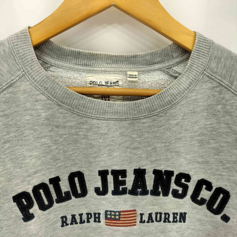 ポロジーンズカンパニーラルフローレン POLO JEANS COMPANY RALPH LAUREN アーチロゴ クルーネックスウェット メンズ JPN:M