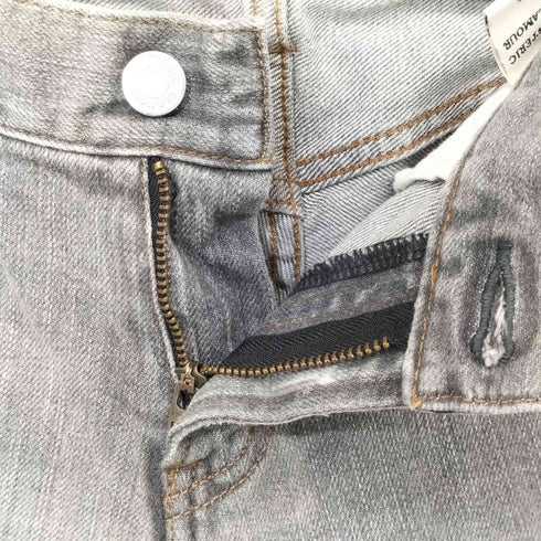 ヒステリックグラマー HYSTERIC GLAMOUR 00s Y2K スタッズ スキニーパンツ レディース JPN:XS