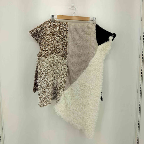 スタイリング styling 編み ドッキング マフラー レディース