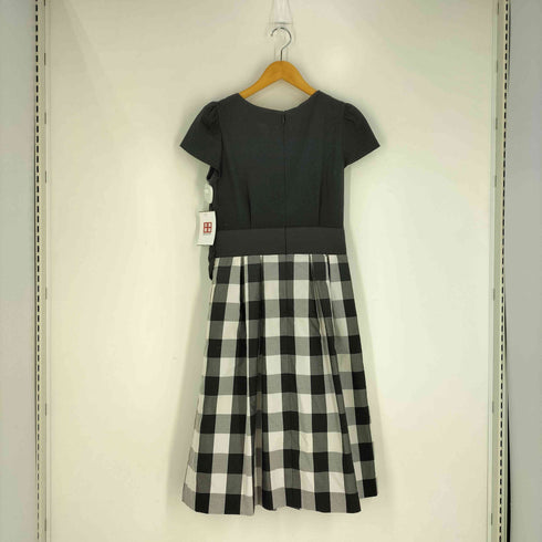 エムズグレイシー Ms GRACY カシュクール チェックワンピース レディース JPN:40