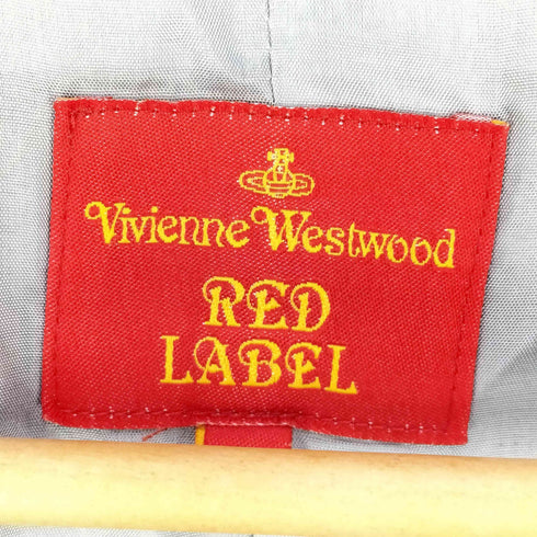ヴィヴィアンウエストウッドレッドレーベル Vivienne Westwood RED LABEL 00s ウール 変形 テーラードジャケット レディース FR:44