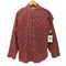 vintage ペイズリー柄 エポレット ボタンダウン シャツ メンズ import:M