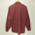 vintage ペイズリー柄 エポレット ボタンダウン シャツ メンズ import:M