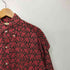 vintage ペイズリー柄 エポレット ボタンダウン シャツ メンズ import:M
