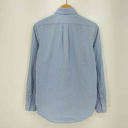 ラルフローレン RALPH LAUREN 現行タグ CLASSIC FIT ストライプ ポニー刺繍 ボタンダウンシャツ メンズ import:XS