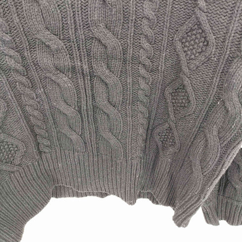 ビューティーアンドユースユナイテッドアローズ BEAUTY & YOUTH UNITED ARROWS ウールケーブルスキッパーネックニット レディース