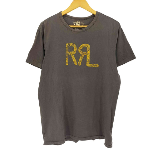 ダブルアールエルラルフローレン RRL RALPH LAUREN ランチ ロゴ Tシャツ メンズ import:L