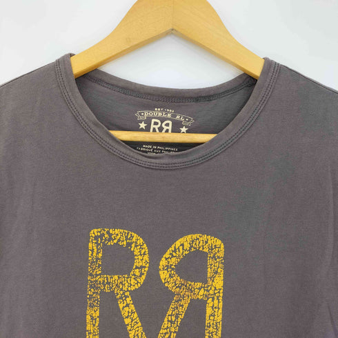 ダブルアールエルラルフローレン RRL RALPH LAUREN ランチ ロゴ Tシャツ メンズ import:L