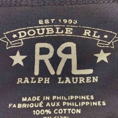 ダブルアールエルラルフローレン RRL RALPH LAUREN ランチ ロゴ Tシャツ メンズ import:L