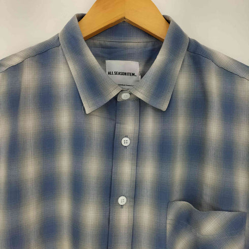 ALL SEASONITEM OMBRE CHECK SHIRT メンズ 1