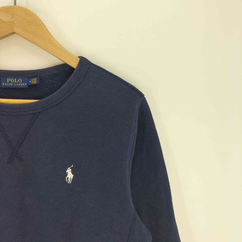 ポロラルフローレン POLO RALPH LAUREN ポニー刺繍 前V クルーネックスウェット レディース import:M