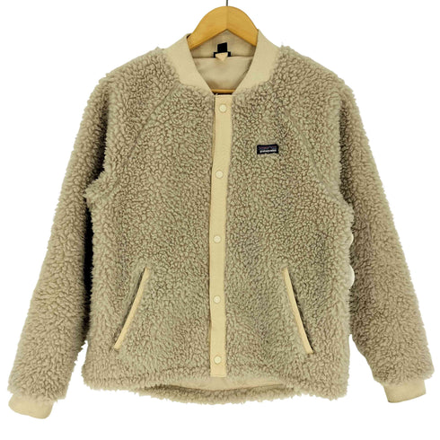 パタゴニア patagonia キッズ・レトロX・ボマー・ジャケット Natural レディース import:XXL