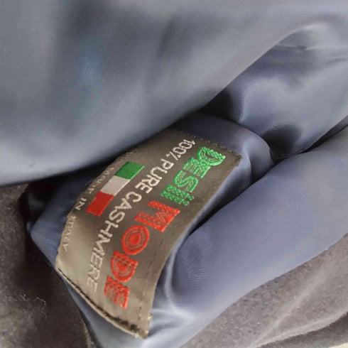 ピュア カシミヤ pure cashmere Made In Italy PURE CASHMERE 100% Chester Long Coat イタリア製 ピュア カシミア 100% チェスター ロング コート メンズ import:M