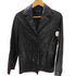 Lamb Leather Tailored Jacket 羊革 ラムレザー シングル 3B テーラード ジャケット レディース 11